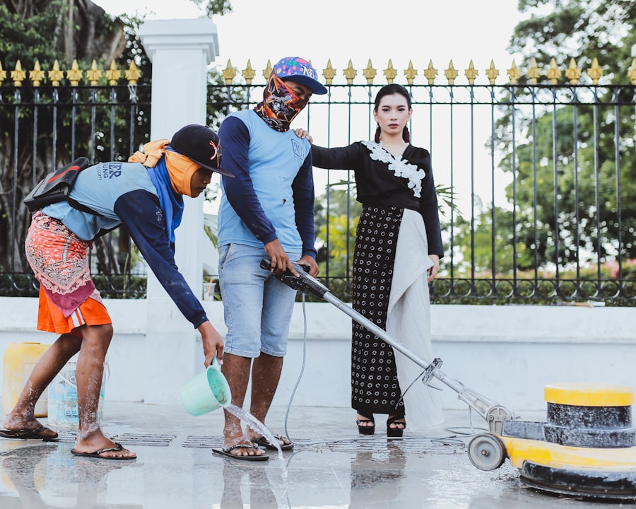 Photo bond cleaning 
