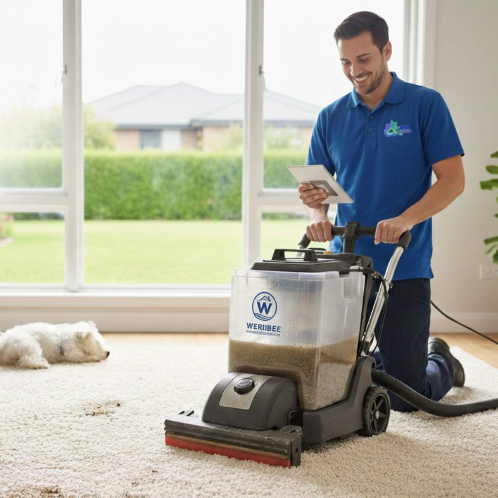 Werribee carpet cleaning using professional steam cleaning to remove stains and allergens
