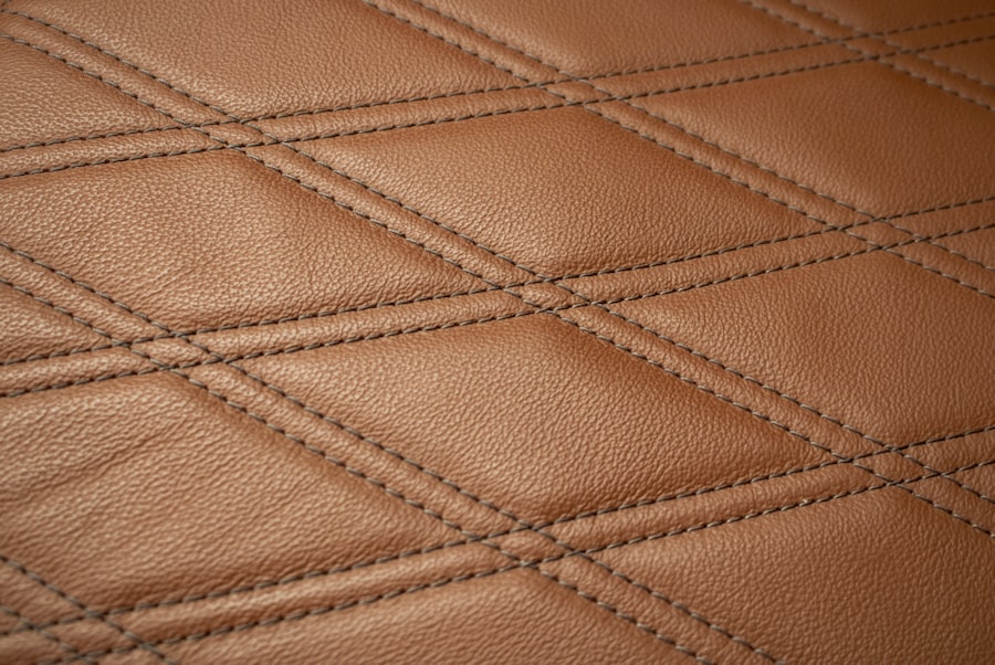 Leather upholstery cleaning